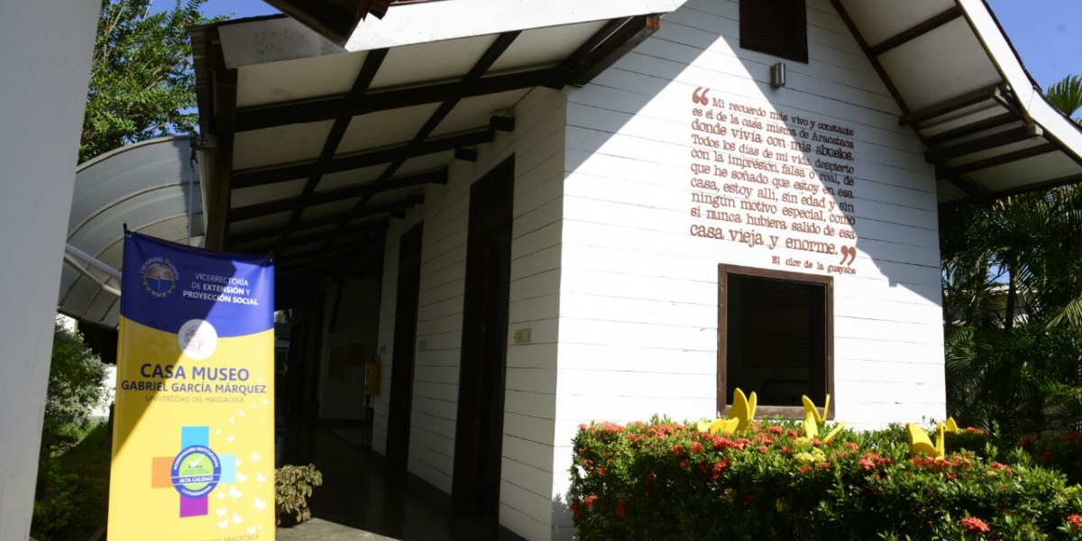 Casa Museo García Márquez en Aracataca.