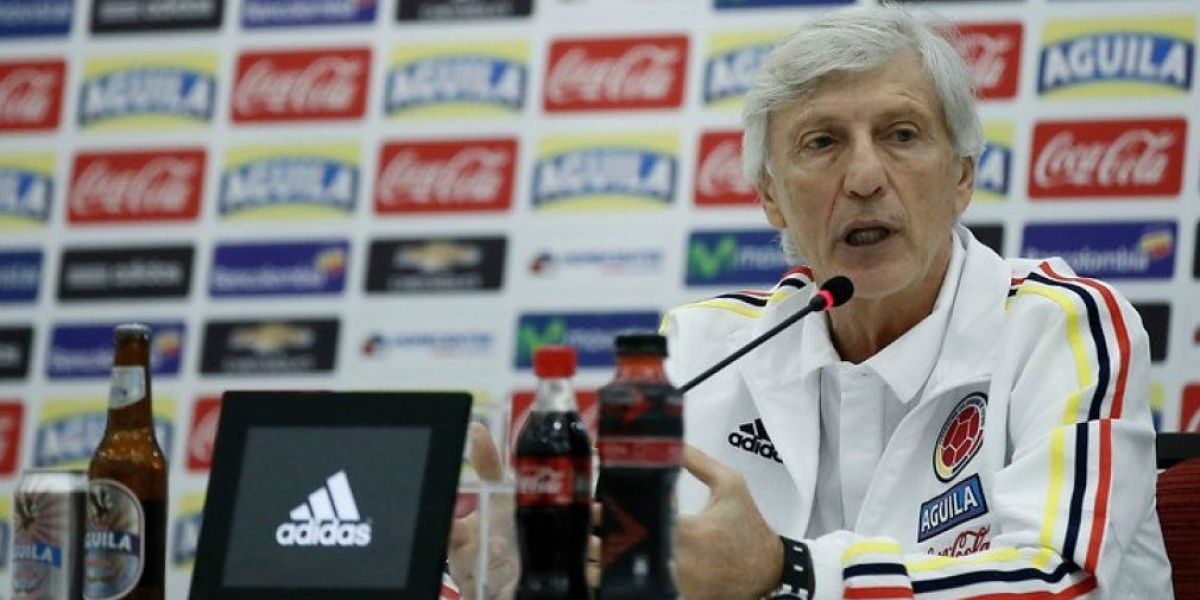 José Néstor Pékerman, entrenador de la Selección Colombia. 