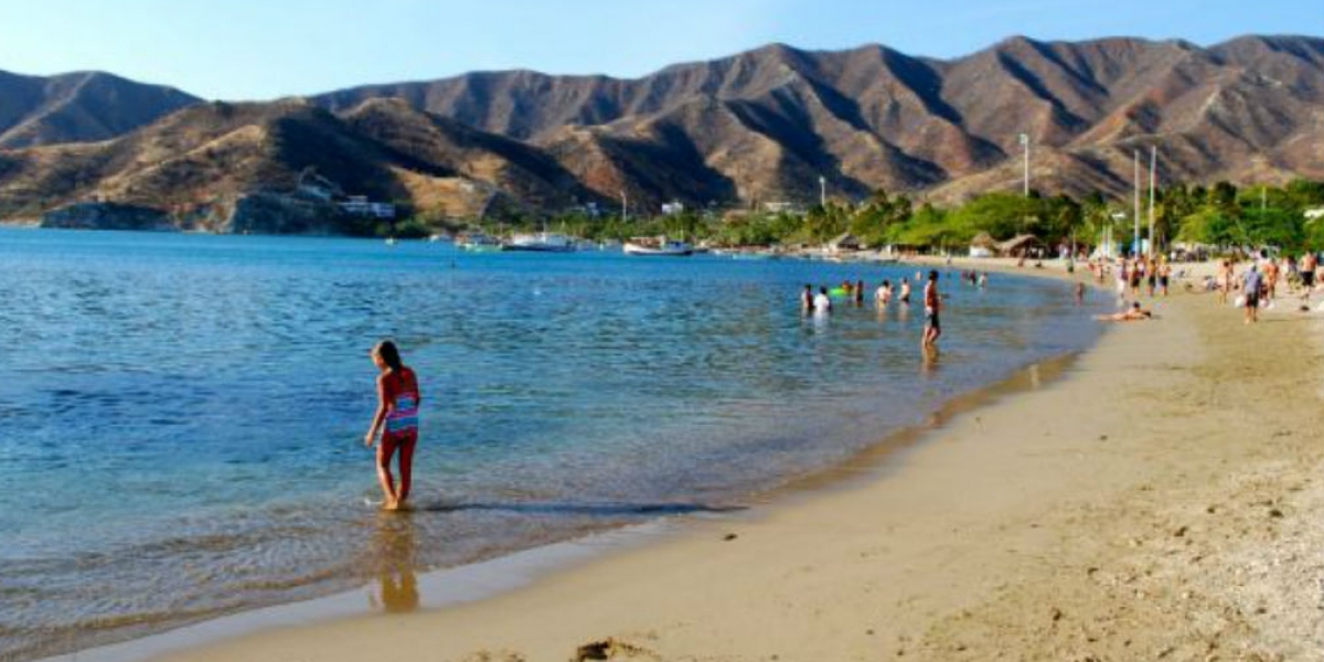 Playa de Taganga.