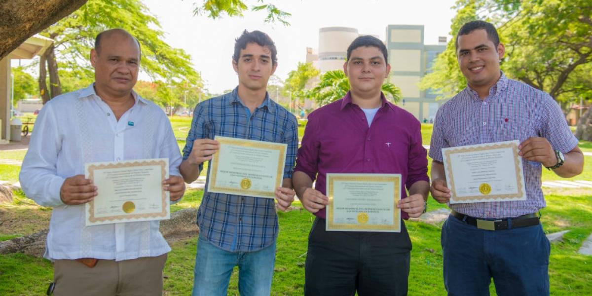 Unimagdalena Carlos Milton Fonseca Lidueña y Jaime Bernal, docentes y tutores del proyecto presentado en el Sistema Interamericano de Derechos Humanos.