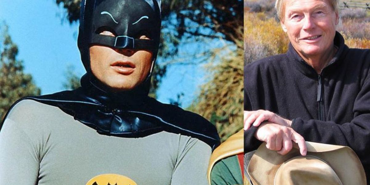 Adam West interpretó a Batman en 1960.