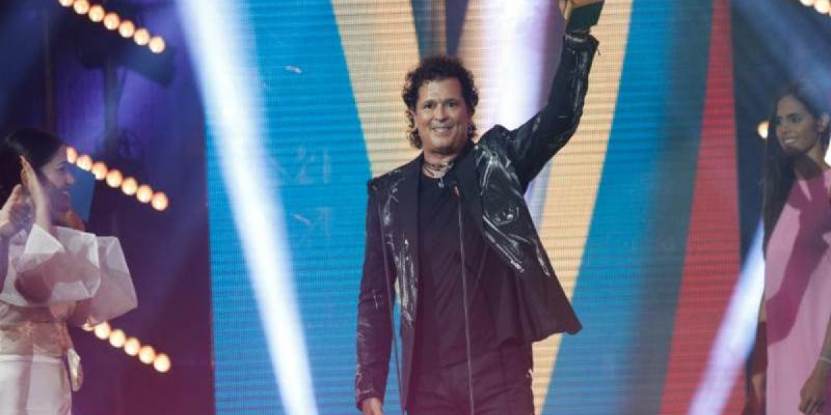 Carlos Vives ganó Oro y mejor artista tropical en los Premios Heat de la música latina que el canal de videos HTV. 