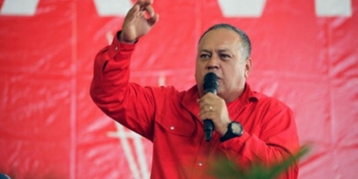 Diosdado Cabello criticó a Juan Manuel Santos.