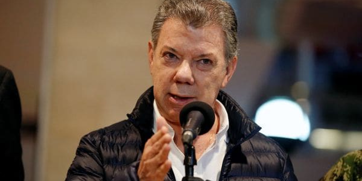 Juan Manuel Santos, presidente de la República. 