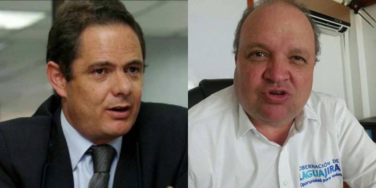 Germán Vargas Lleras y Jorge Enrique Vélez.