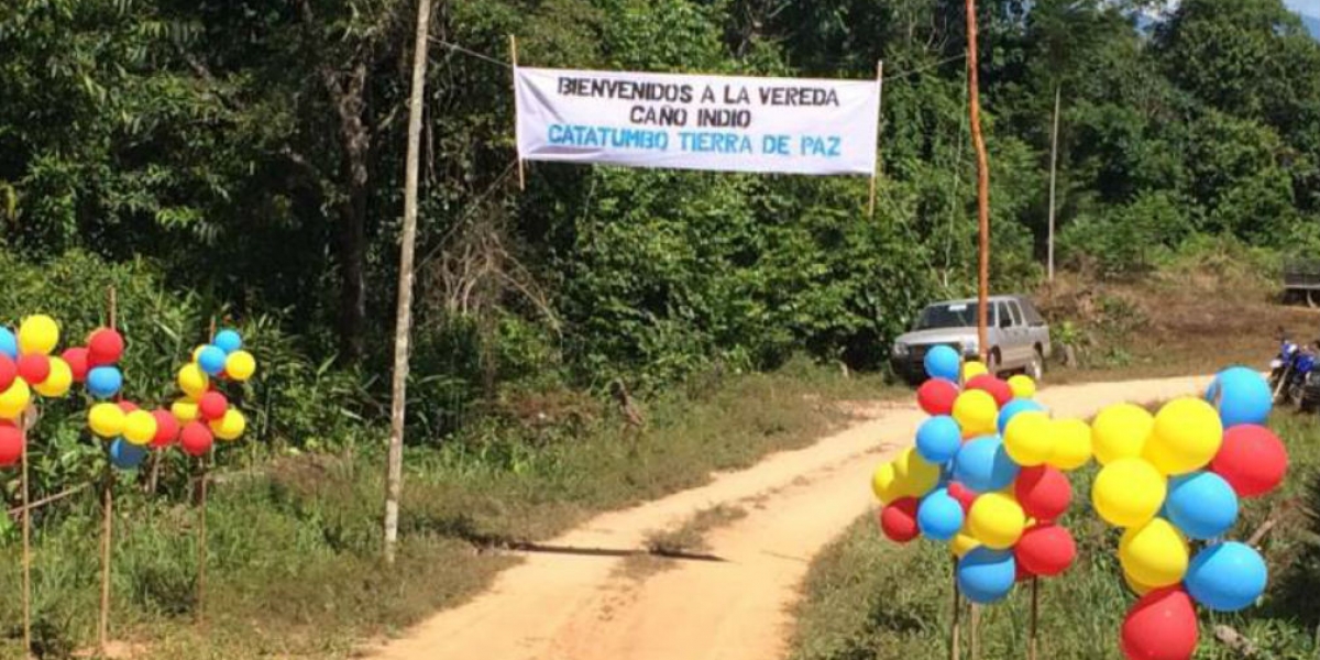 Tomada de Caracol. Zona Veredal.
