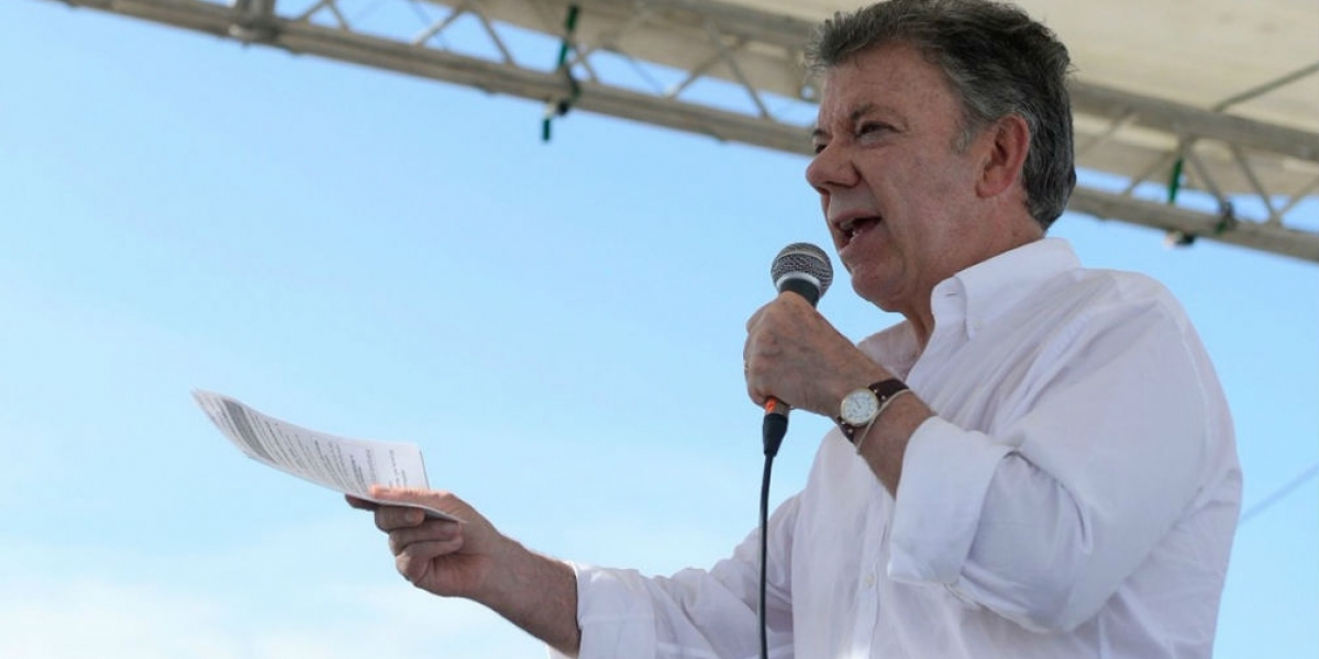 Juan Manuel Santos.