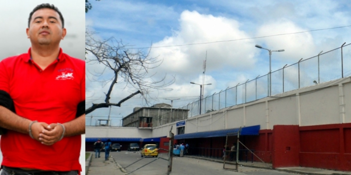 Foto: Zonacero.co Jorge Luis Alfonso López se casó el 1 de junio en la penitenciaría El Bosque.