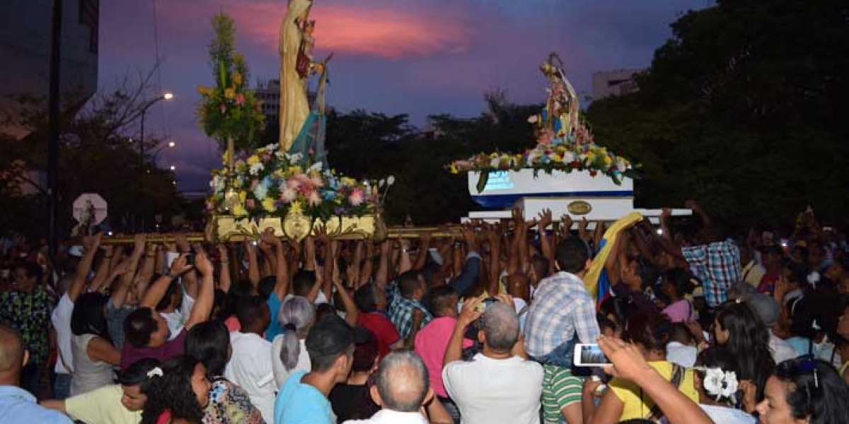 Este domingo los samarios celebraran la advocación de la Virgen del Carmen. 