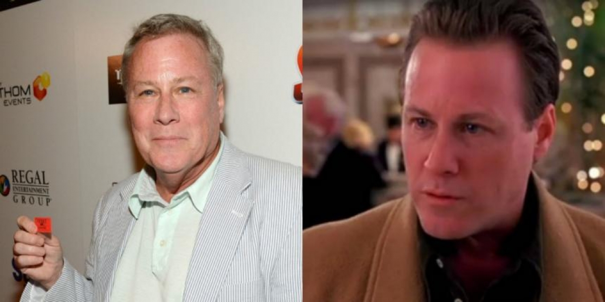 John Heard en una foto reciente, y cuando interpretó el célebre papel en Mi pobre angelito