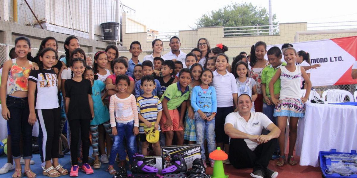 Alcaldía Ciénaga. El alcalde, Edgardo ‘Nene’ Pérez fue el encargado de entregar la dotación.