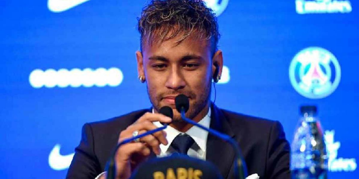 Neymar nuevo jugador del PSG.