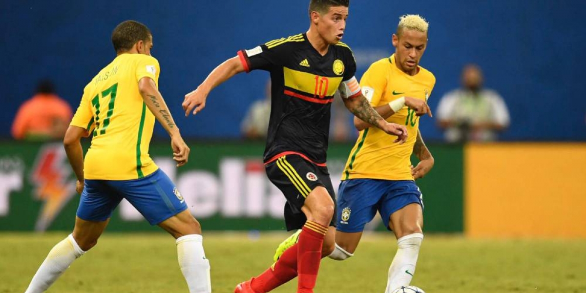 Diario deportivo AS. Imagen ilustrativa- Colombia contra Brasil