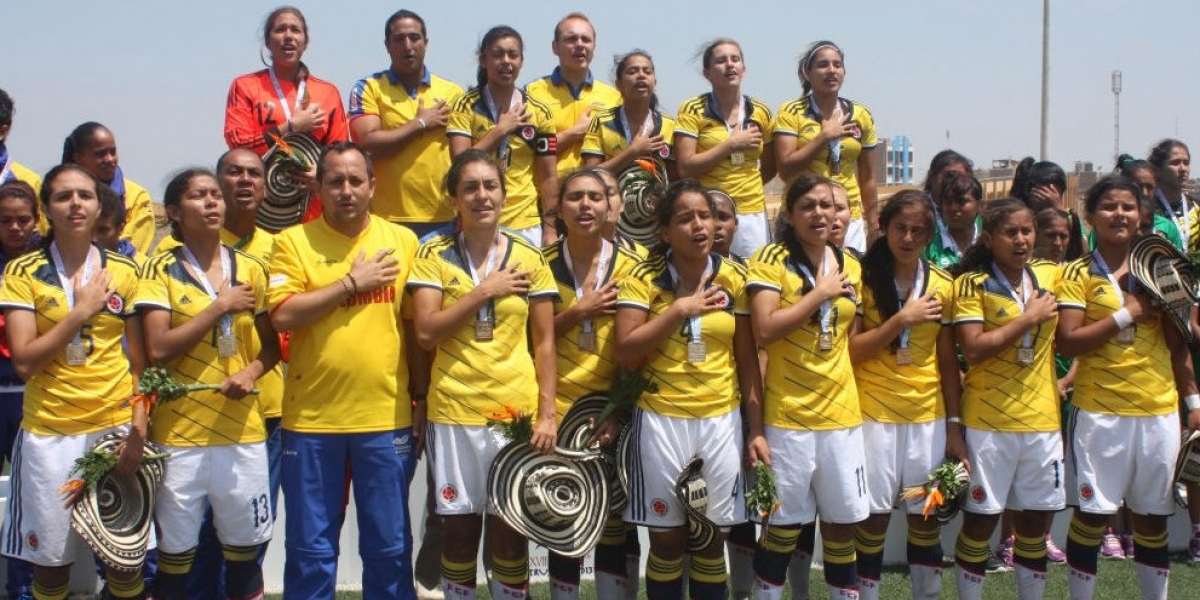 Selección Colombia femenina sub 20, campeona en Trujillo 2013