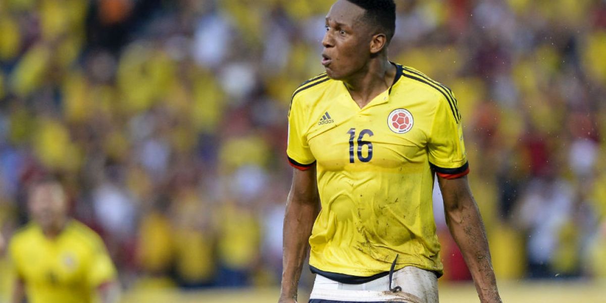 Yerry Mina, jugador colombiano