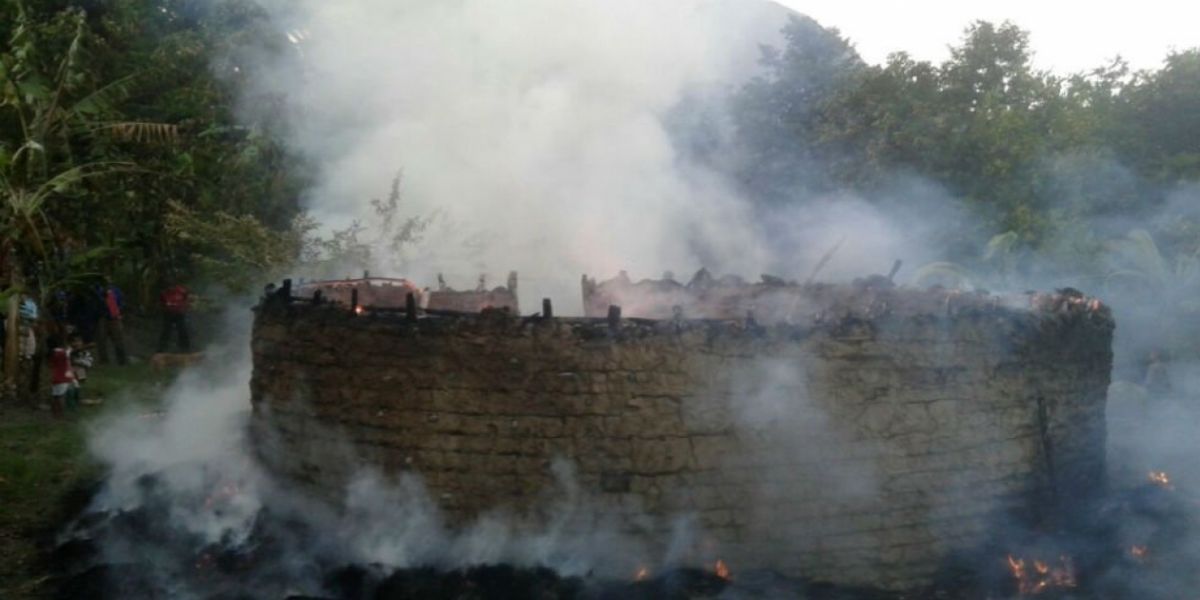 Los dos atentados en menos de 48 horas han destruidos los lugares sagrados de los pueblos Wiwa y Kankuamo ubicados en territorio de la Sierra Nevada de Santa Marta.