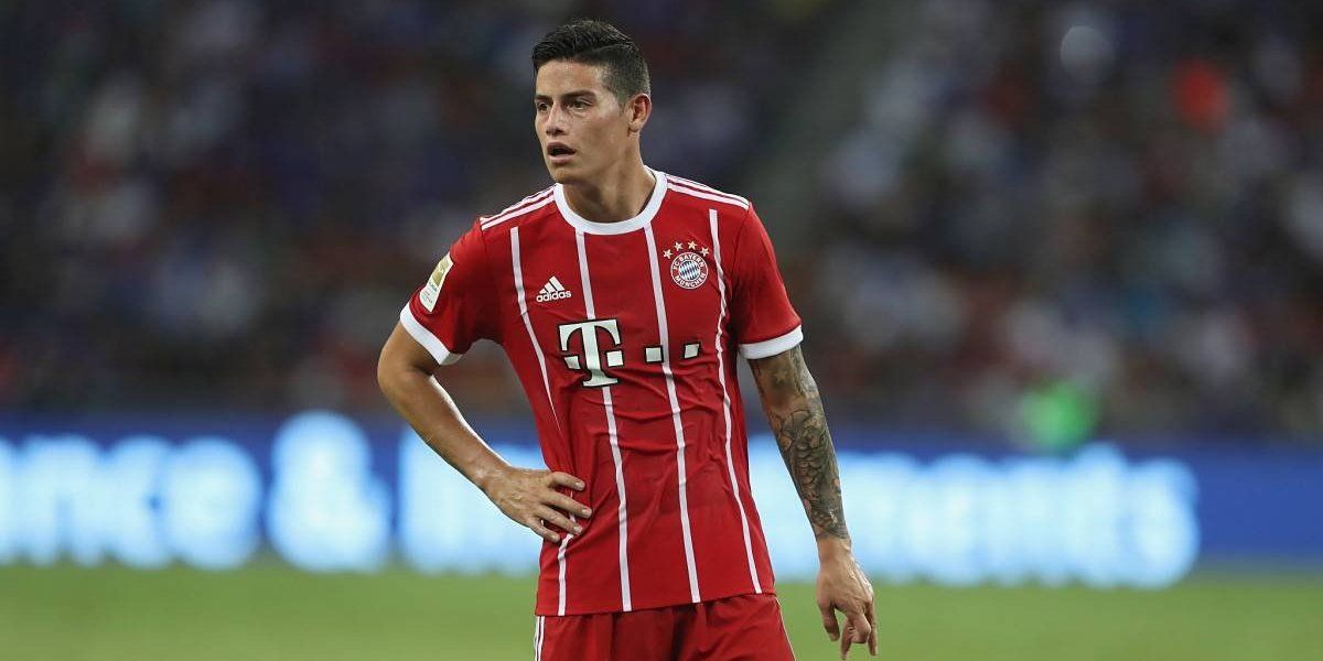 James Rodríguez, posible baja para los partidos de eliminatoria contra Venezuela y Brasil