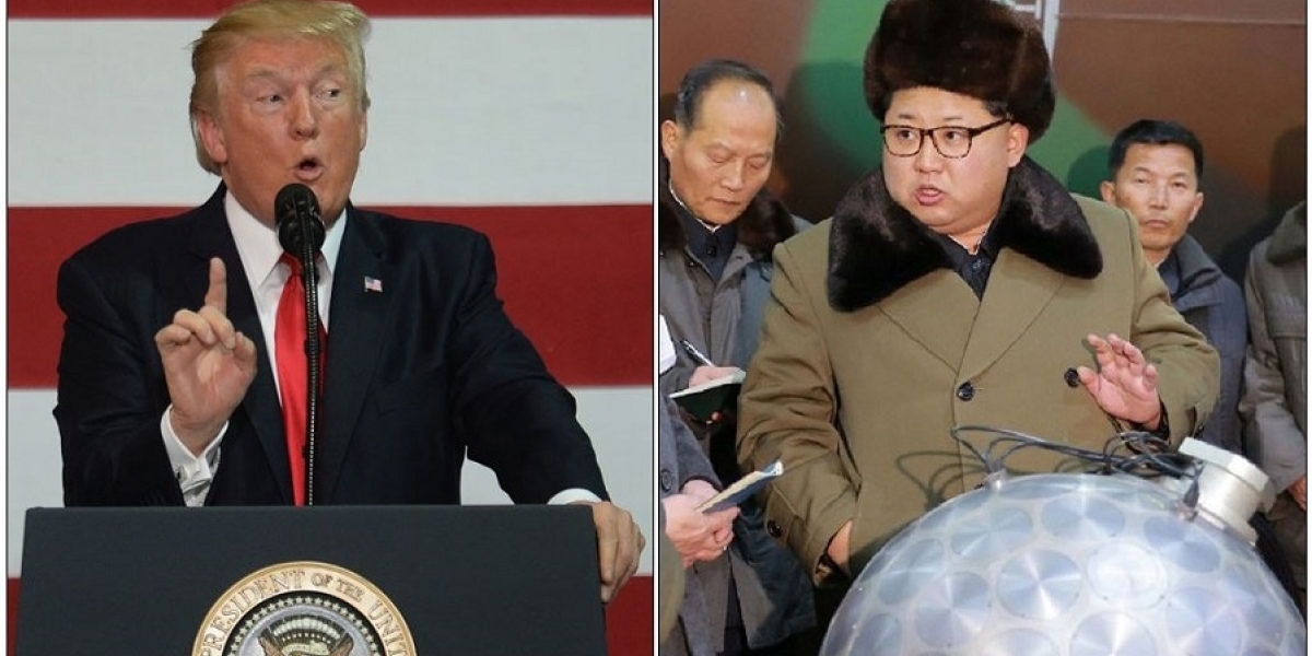 Donald Trump y Kim Jong-un.