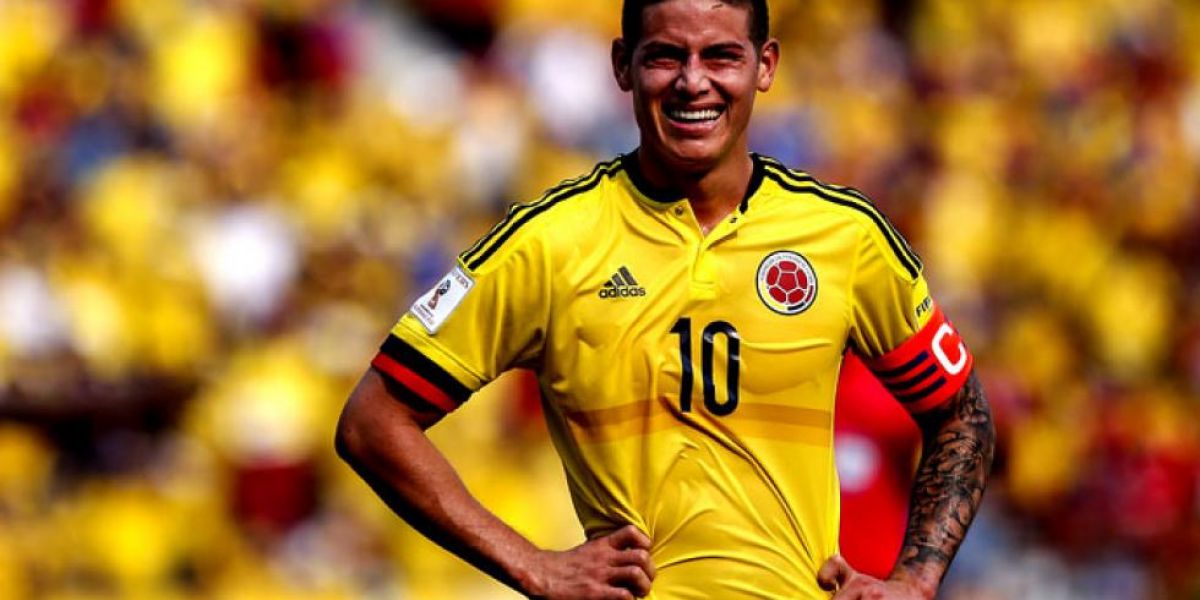 James Rodríguez, volante de la selección