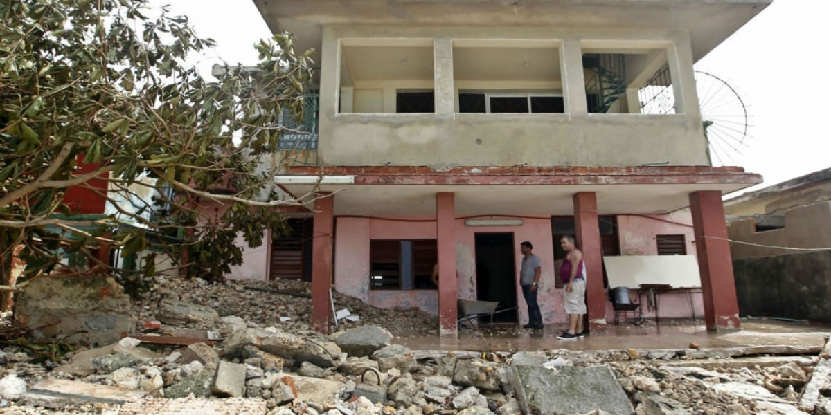 Paso del huracán Irma por Cuba