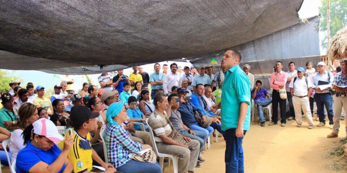 Alcalde de Ciénaga, Edgardo Pérez, en Siberia