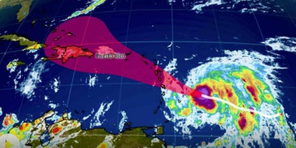 'María' amenaza las islas del Caribe.