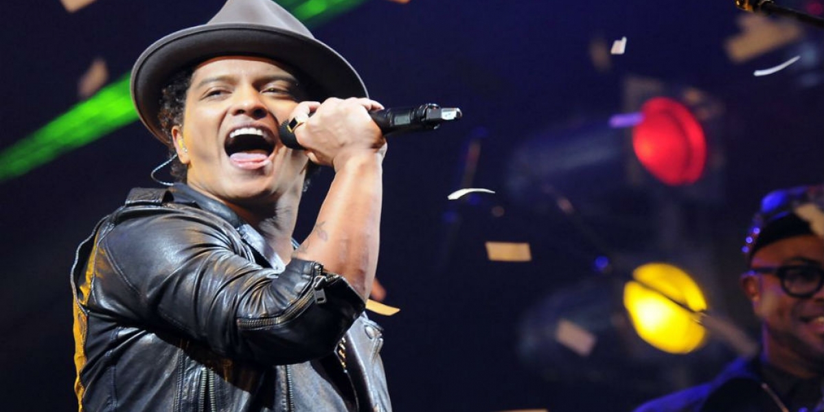 Bruno Mars en concierto