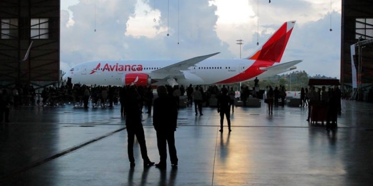 Avión de Avianca