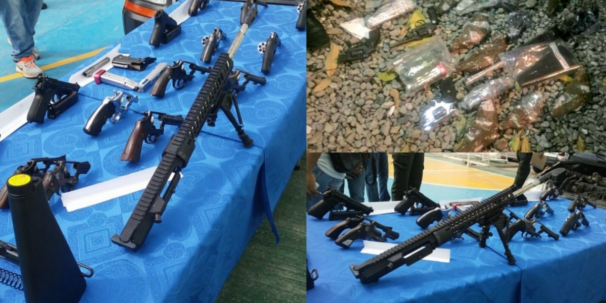 Cortesía Armamento incautado