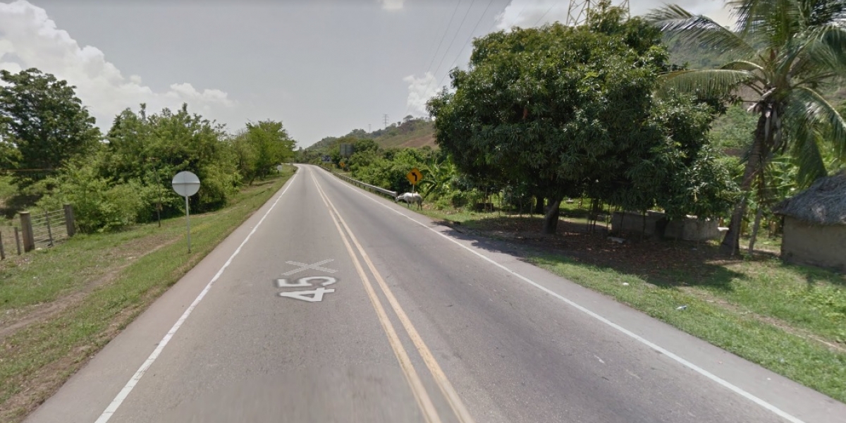 Vía río Ariguaní - Ye de Ciénaga. Referencia.