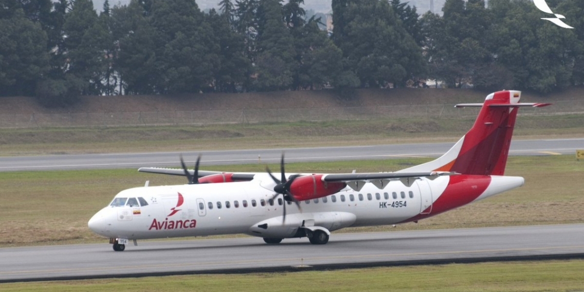  Avión de Avianca.