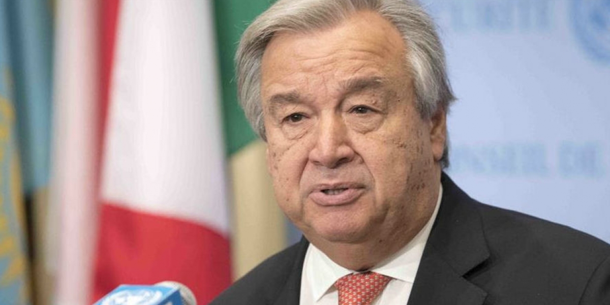 Secretario General de las Naciones Unidas, António Guterres
