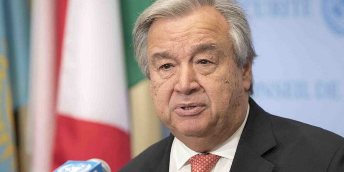 Presidencia. Secretario General de las Naciones Unidas, António Guterres