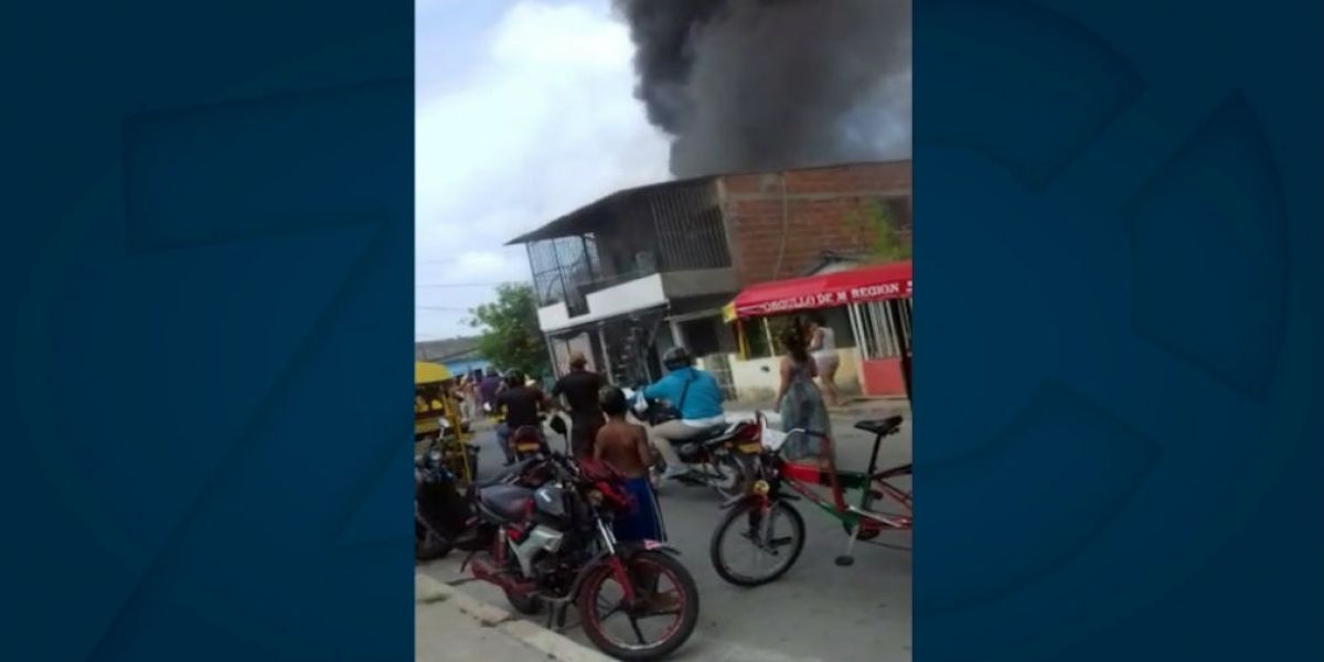 Momentos en que la comunidad corre para ayudar frente a la situación.