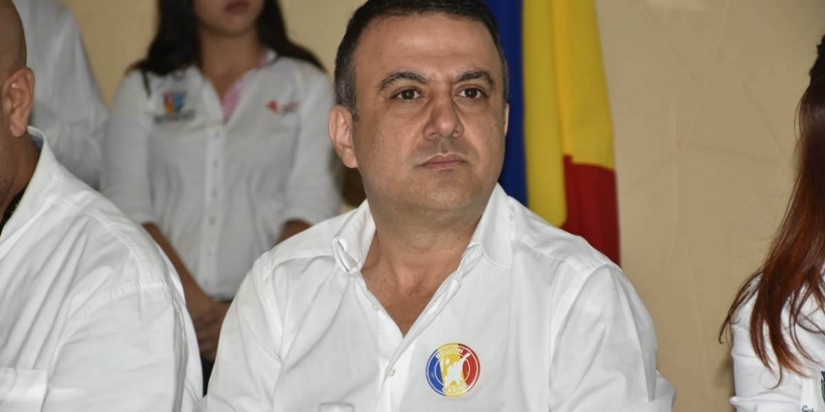 Gobernador del departamento de Córdoba, Edwin Besaile Fayad.