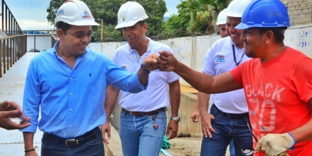 mrafael70 Rafael Martínez, alcalde de Santa Marta.