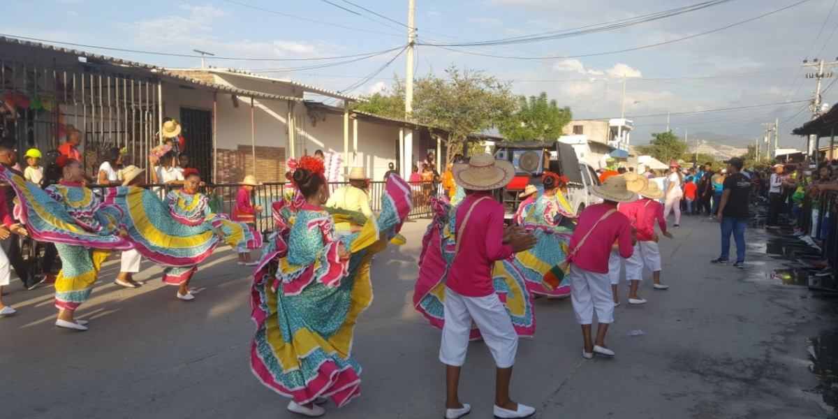 Comparsas de diferentes municipios de la Región Caribe se unieron a la Gran Parada Infantil. 