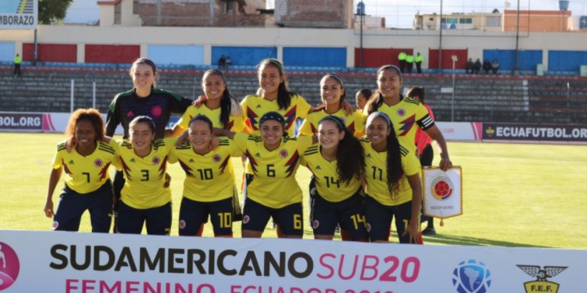 Selección Colombia Femenina sub 20.