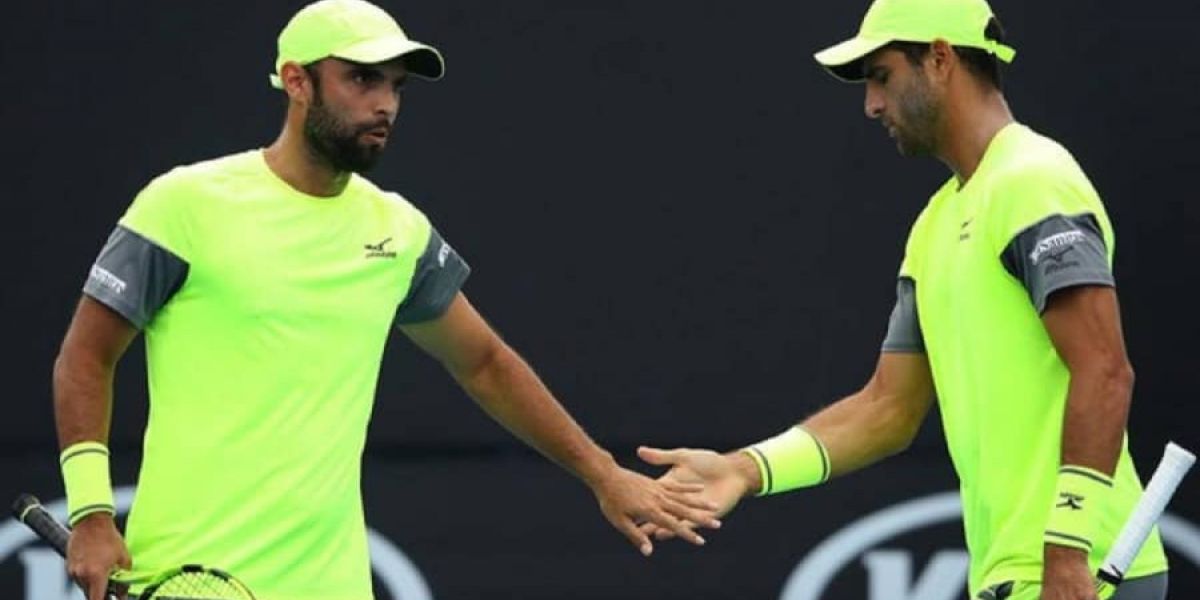 Juan Sebastián Cabal y Robert Farah, tenistas colombianos, finalistas del Abierto de Australia.