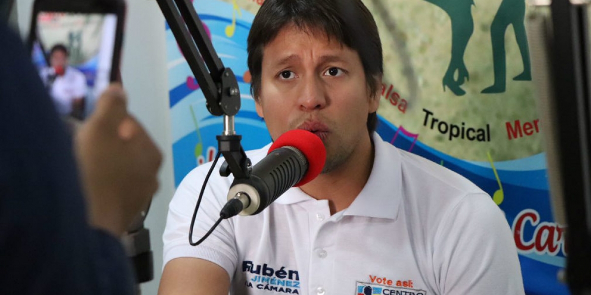 Prensa Rubén Jiménez Rubén Jiménez, candidato a la Cámara de Representantes por el Magdalena