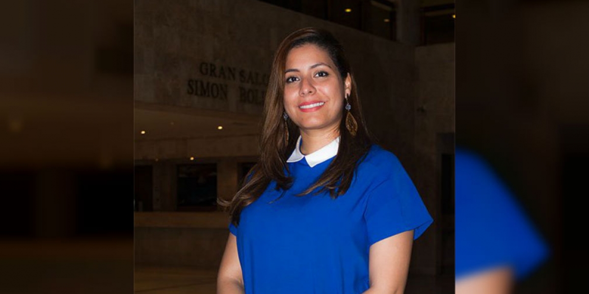 Secretaria de Desarrollo, Aura Carolina García.