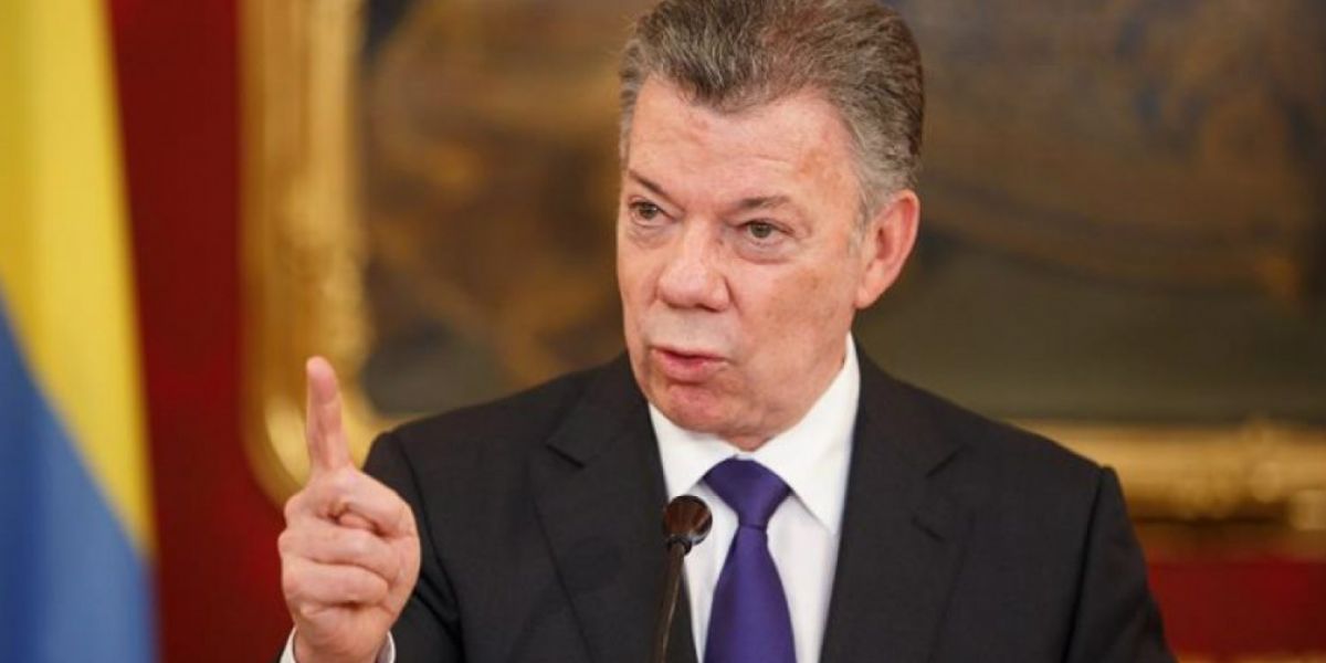 Juan Manuel Santos, Presidente de Colombia.