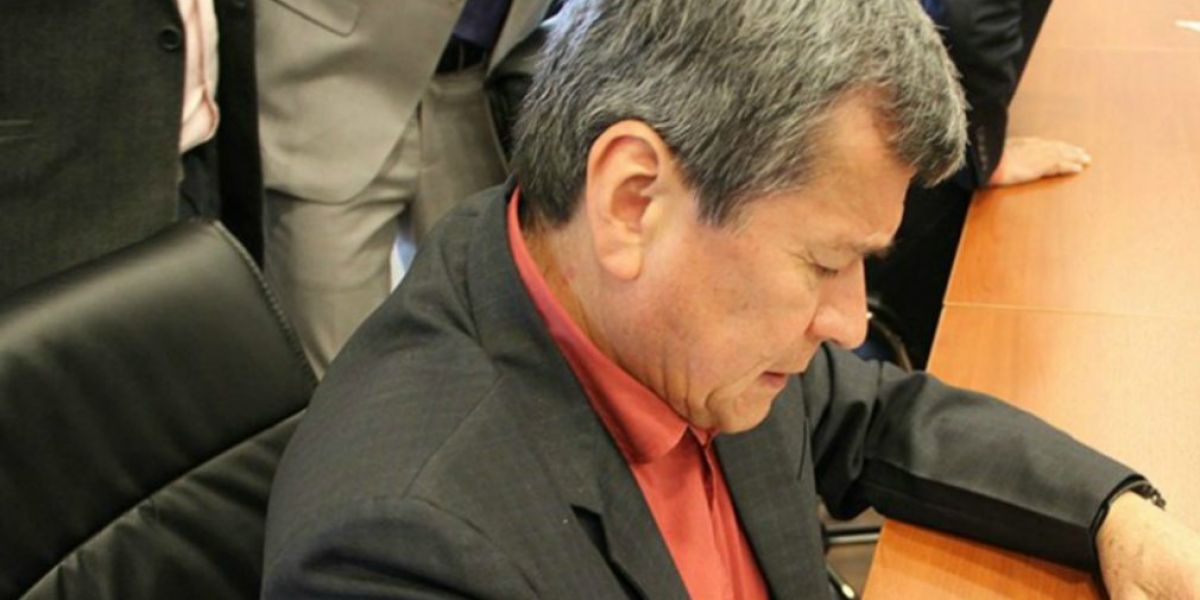 Pablo Beltrán, Jefe delegado del ELN en Quito.