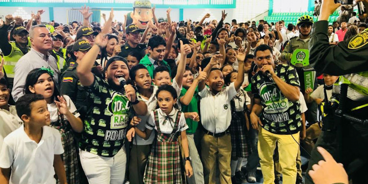 Los estudiantes disfrutaron de actividades lúdicas, recreativas y culturales.