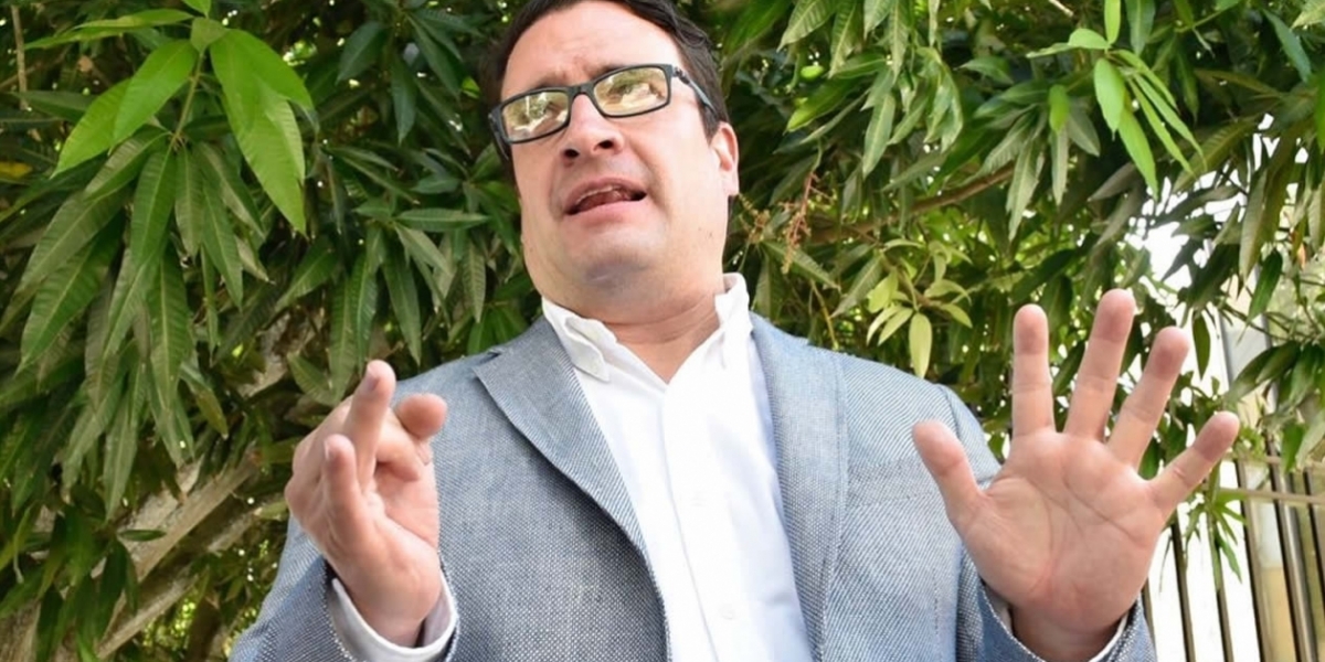 Cristian Mercado El abogado Iván Cancino, apoderado de la empresaria del chance Enilce López