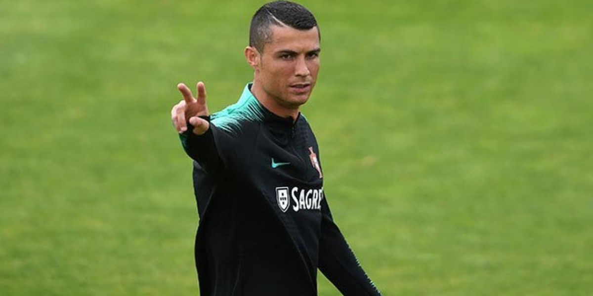  El portugués Cristiano Ronaldo. 