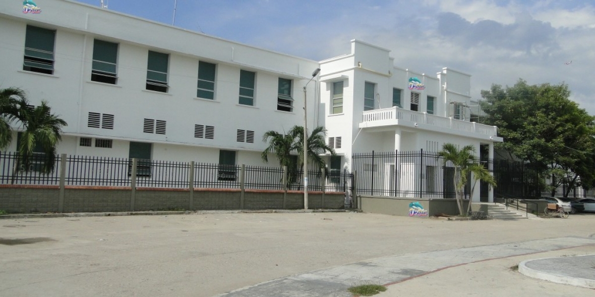 Fachada del hospital San Cristóbal del municipio de Ciénaga.