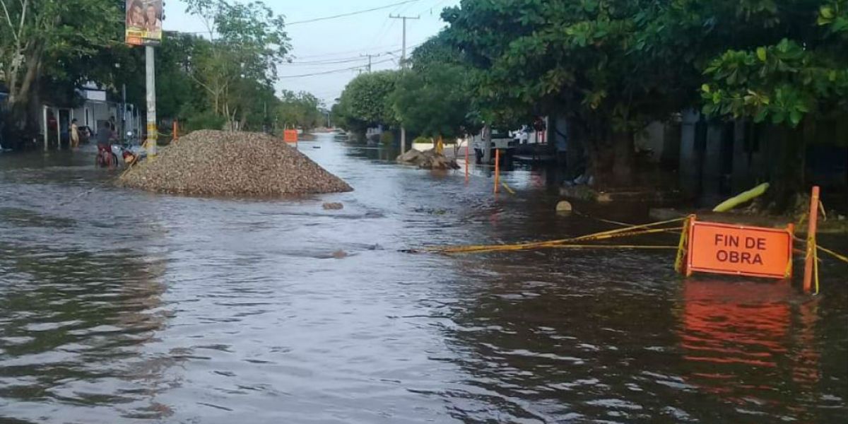 En Fundación hay 15 barrios inundados. 