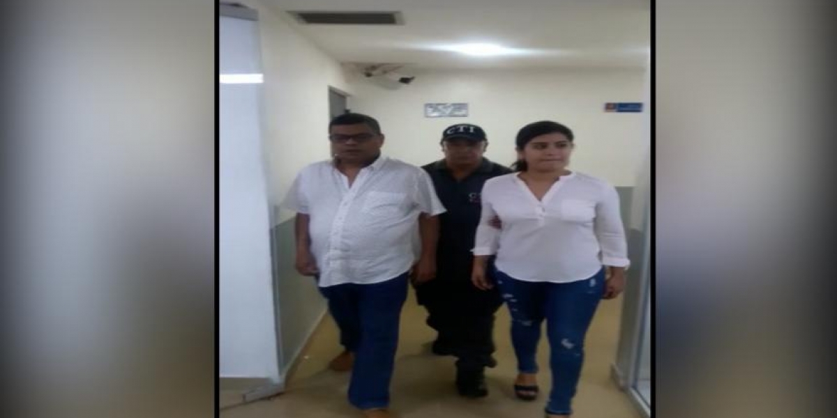 Dairo Amilvio Navarro Pacheco e Isaura María Ferrer Vergara se entregaron en Barranquilla.