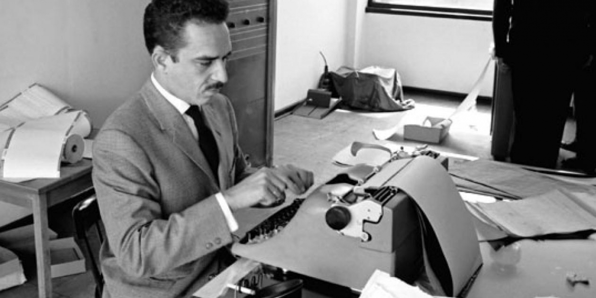  El escritor Gabriel García Márquez.